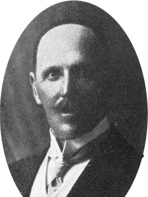 Miner, manager, investor, sharebroker and racing enthusiast James Sligo. — Otago Witness, 24.10.1922
