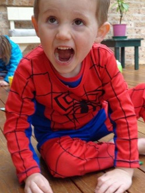 Three year old William Tyrell was last seen at his grandmother's home, wearing this Spiderman...