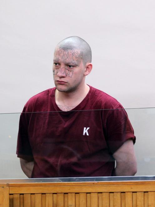Hori Gemmell has been ordered not to associate with gang members while on parole. PHOTO: ODT FILES