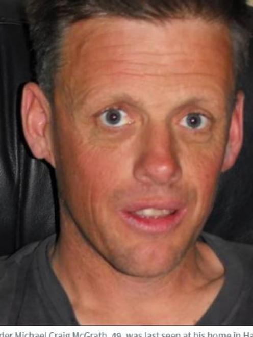 Christchurch builder Michael Craig McGrath, 49, was last seen at his home in Halswell,...