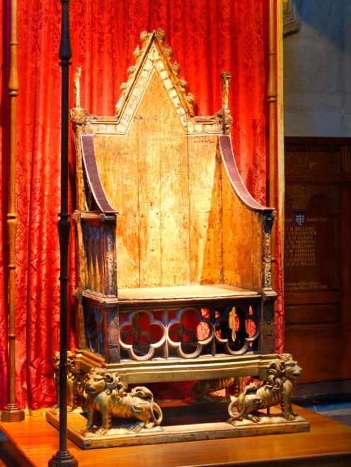 King Henry VIII, Queen Victoria and Charles' mother Queen Elizabeth II were crowned while seated...