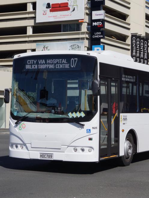 New buses to be bought for the Dunedin ''southern routes'' will be similar  to this air...