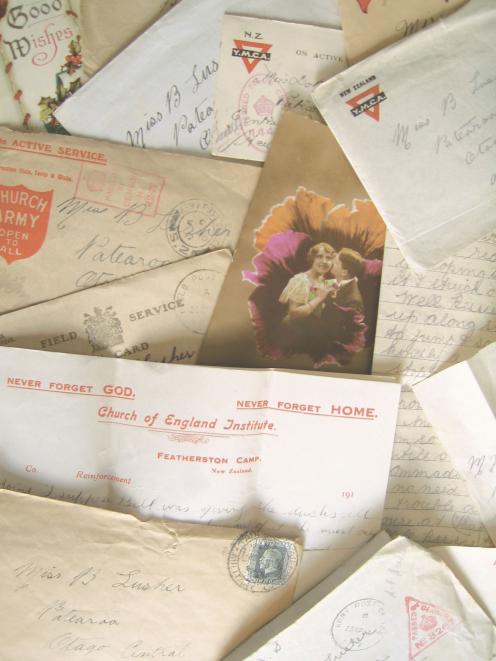 Anzac stories are preserved in the letters and diaries of those who 
served. PHOTO: SUPPLIED