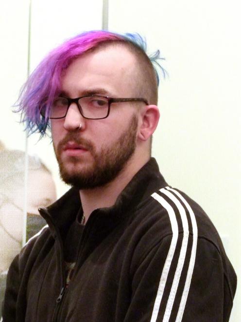 Jamie Burns (pictured at a previous sentencing) said his most recent crime occurred because he...