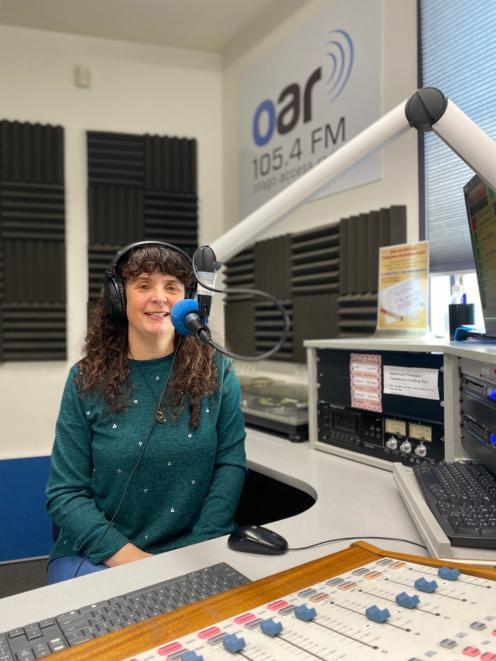 Kirsteen McLay hosts Starfishing for Peace on OAR FM. PHOTO: SUPPLIED