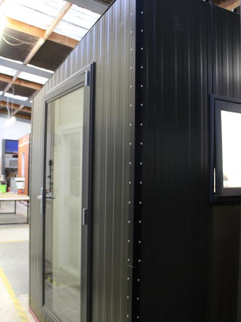 A deluxe tool shed constructed by Skillsec Building Boost participants is being offered for free...