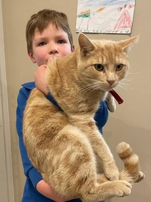 The Wallace-Cochrane family now want to know whose pet they buried. Photo: Supplied