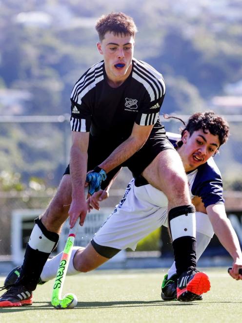The St Bede College men finished second at the Rankin Cup. Photo: St Bede's Hockey