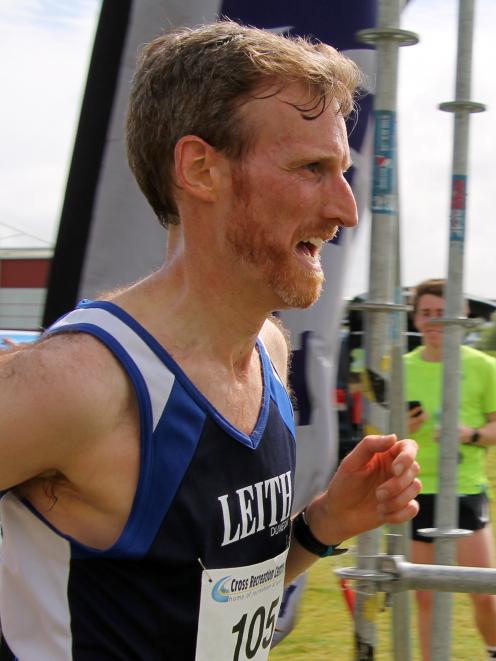 Nic Bathgate crossed the finish line first.