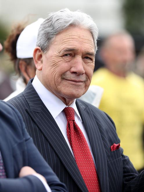 Winston Peters. PHOTO: GETTY IMAGES