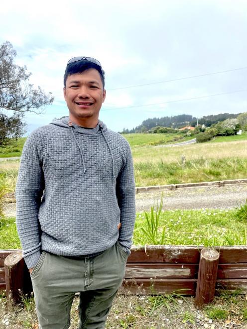 Contract milker Jeorge Barroga is using GPS mapping and automated data management when spreading...