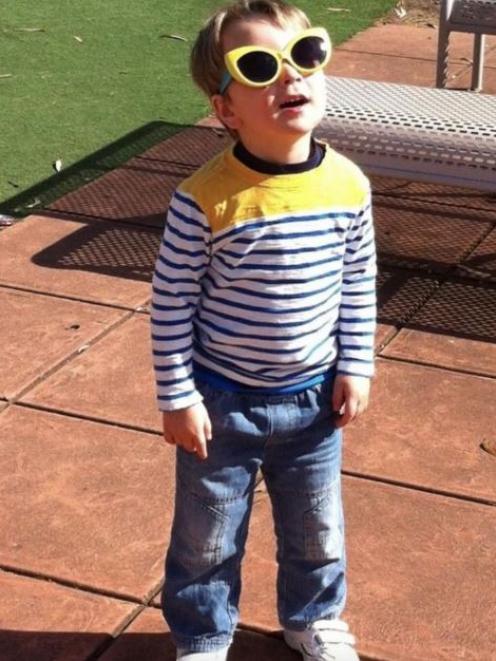 Cal Wilson's son Digby has rarely been seen on her social media channels since he was a little...