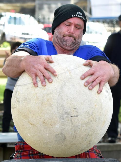 Champion Danny Devine, of Kurow, will bring Highland muscle to the Strath-Taieri valley on Sunday...