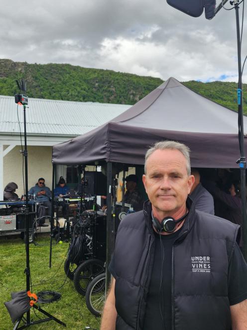 Series producer Paul Yates on location.
