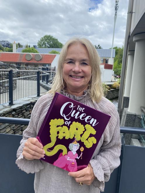 Sally Stone with her latest book. PHOTO: PHILIP CHANDLER