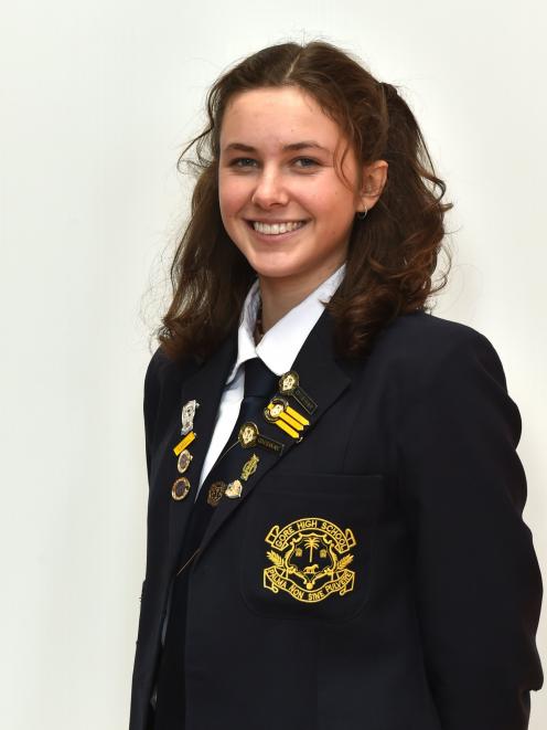 Gore High School 2023  Dux Gabrielle le Roux. 