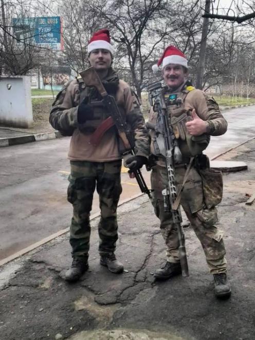 Shannon Dillon was initially tasked with training the Ukrainian ground forces. Photo: Supplied