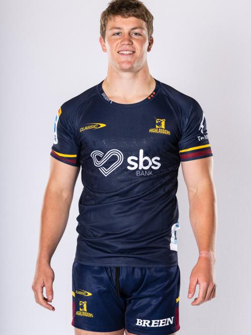Highlanders forward Will Stodart. PHOTO: HIGHLANDERS