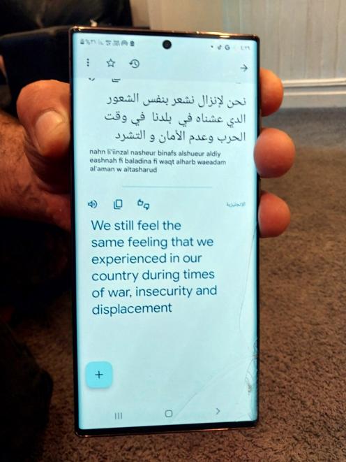 Life has been traumatic in Dunedin as well as back in Syria. Photo: supplied