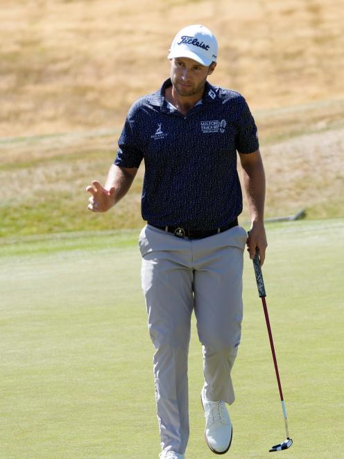 Queenstown golfer Ben Campbell leads the Kiwi contingent after the opening round of the New...