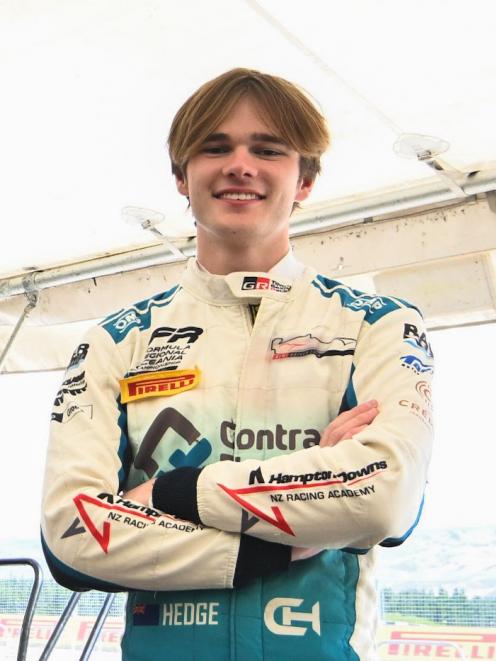 Kiwi motorsport driver Callum Hedge was in Cromwell to race in the 68th New Zealand Grand Prix....