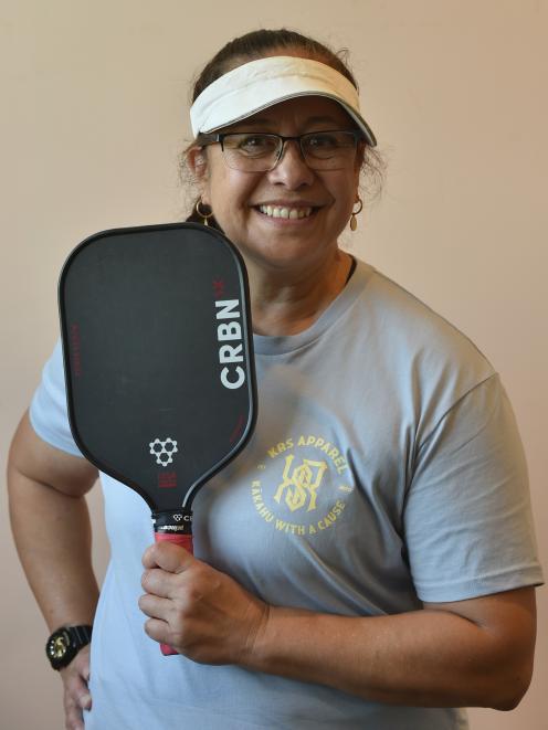 Annie Hawaikirangi has not looked back since taking up pickleball two years ago. PHOTO: GREGOR...