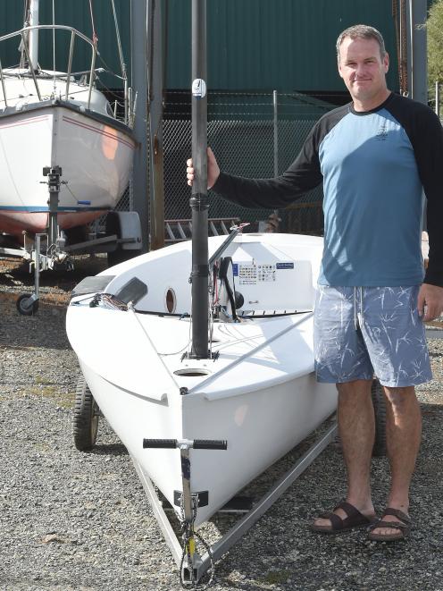 Richard Hawkins became the first person from Otago to win the national Finn title in Lyttelton at...