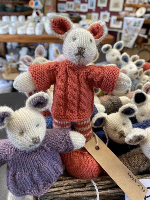 Hand-knitted teddy bears sold at the Temuka Pottery Retail shop have raised $3000 for the...