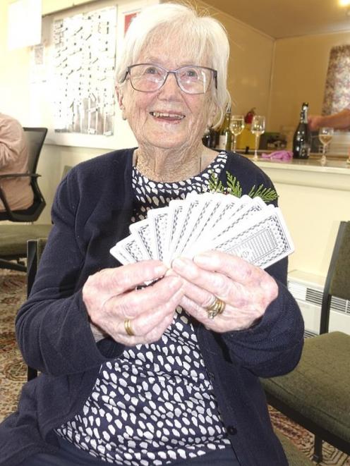 Edna Segers says bridge is a bit part of her life. Photo: Supplied