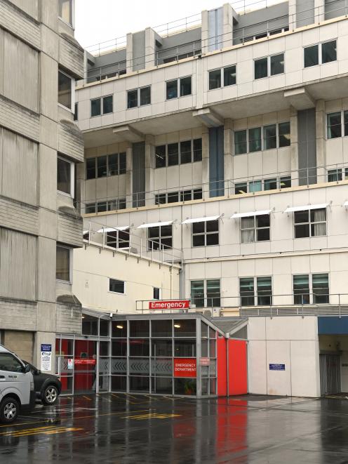 Dunedin Hospital emergency department. PHOTO: ODT FILES