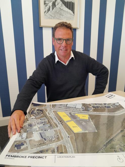 James Reid, Aspiring Lifestyle Village manager, of Dunedin, with plans for a new health hub...