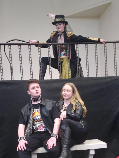 Working in rehearsals for chamber opera The Trapeze Artists, to be staged at Hanover Hall this...