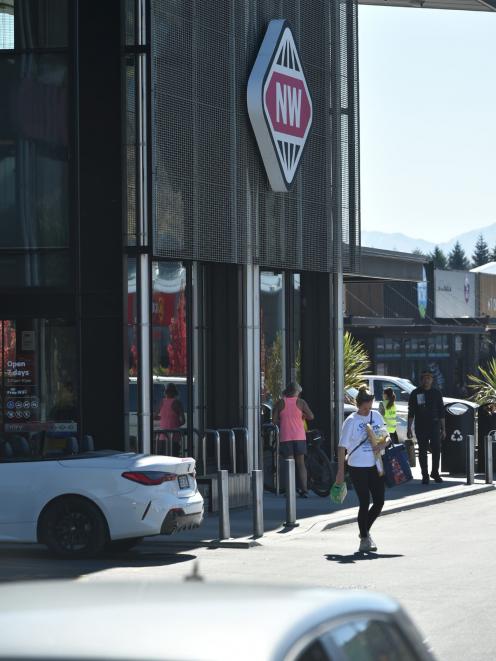 New World supermarket at Three Parks, Wānaka on Easter Sunday. Photo: Gregor Richardson