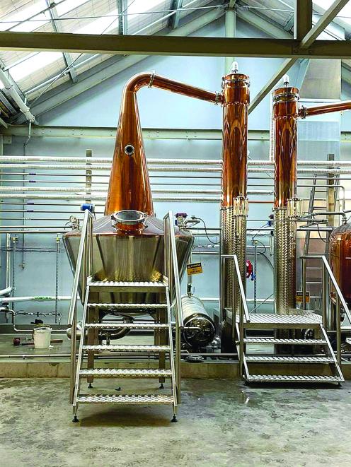 NZ Whisky Collection Distillery installed at Speight’s Brewery.