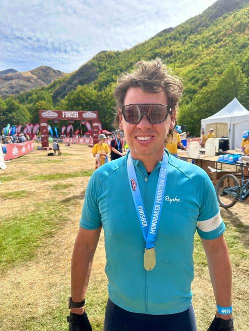 Paddy Gower’s suiting up for next month’s fundraising Chopper Bike Ride. PHOTO: SUPPLIED