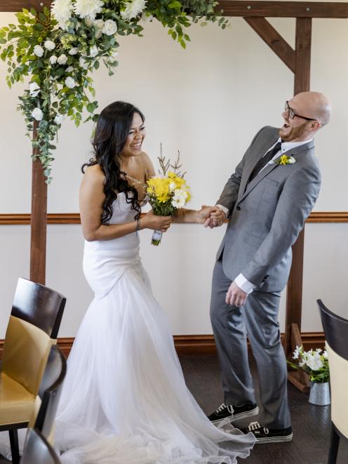 The couple were married in Sydney during the Covid-19 pandemic in 2020 and then returned to New...