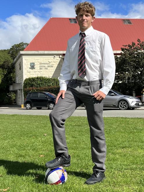 Waitaki Boys’ High School year 12 pupil Jack White has been selected for the Football Otago Youth...