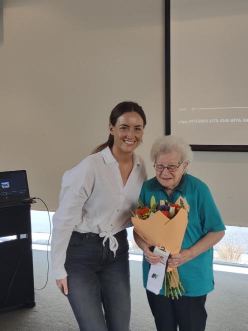 Archer Village’s acting activities provider, Bridie O’Flaherty, helped Ailsa Newton prepare for...