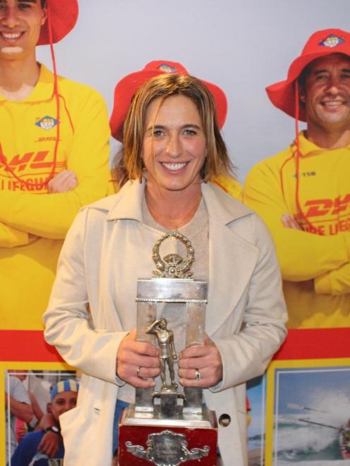 Kaka Point Surf Life Saving Club volunteer Fiona Wilkinson recently received the Otago-Southland...