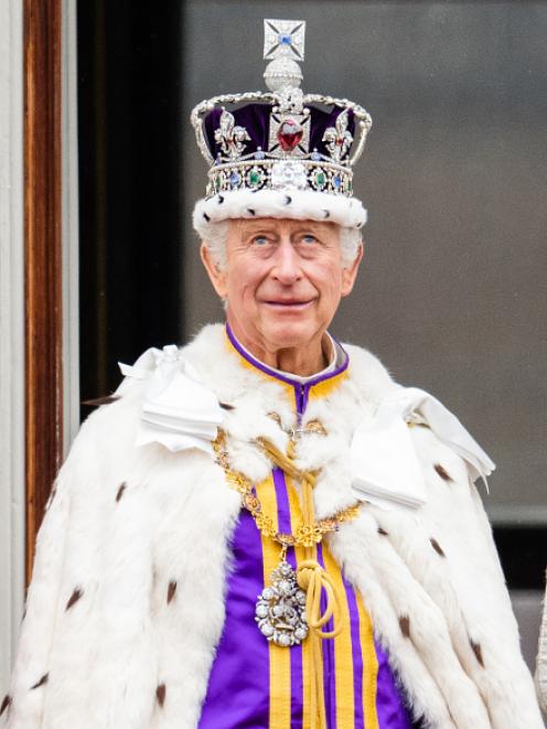 King Charles III on the balcony of Buckingham Palace. Photo: Getty Images
