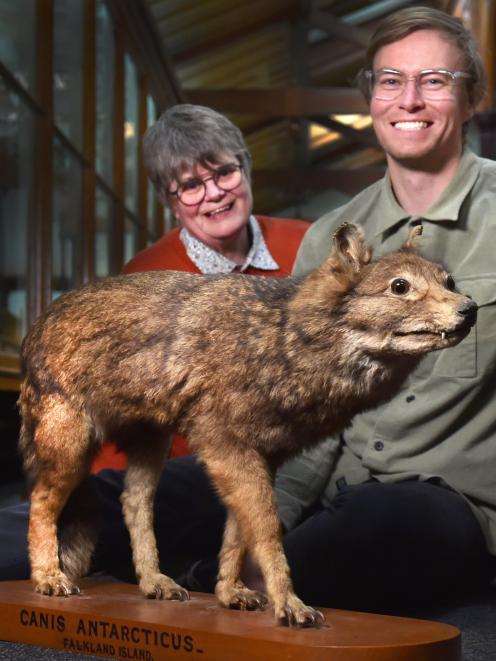 Tūhura Otago Museum honorary curator Dr Rosi Crane  and museum natural science curator Kane...