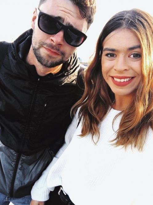 Albonie Flanagan with her husband Ian. PHOTO: SUPPLIED