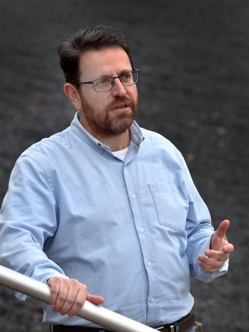 Resolution practitioner Dr Daniel Fridberg at Otago Polytechnic on Friday. PHOTO: PETER MCINTOSH