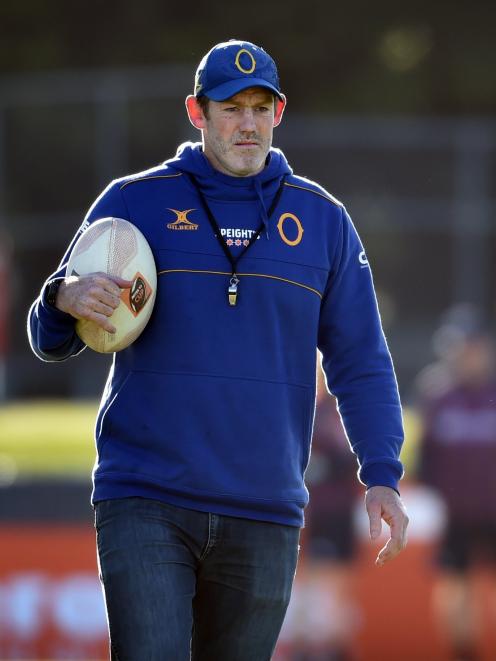 Otago Rugby coach Tom Donnelly. PHOTO: PETER MCINTOSH