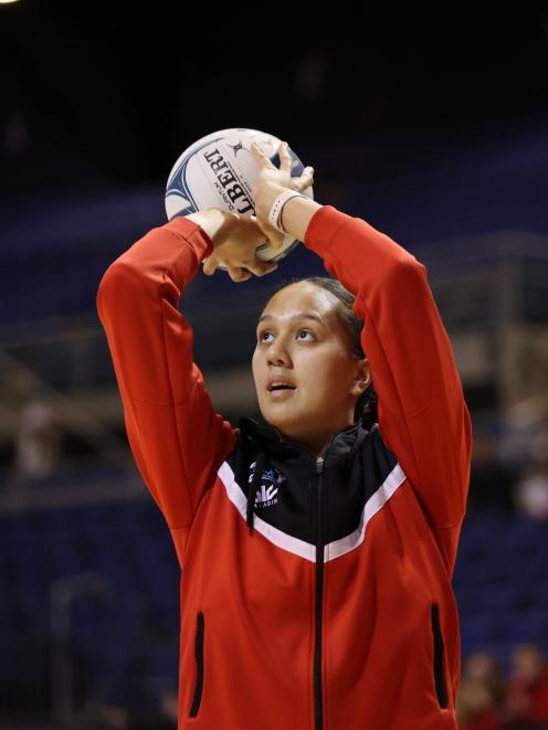 Southern Steel shooter Aliyah Dunn will don the blue singlet for the Tauihi Basketball Aotearoa...