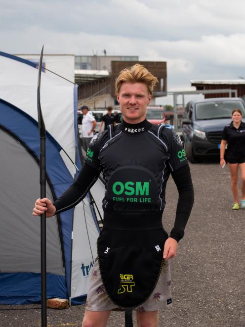 Central Otago paddler Nick Collier has had a big season on the water. PHOTO: SUPPLIED