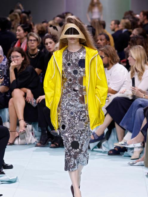 High-low fashion at Prada. Photo: Getty Images