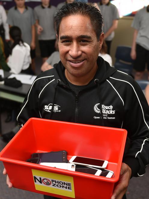 John Herewini, pictured here in 2018, still has the backing of East Otago High School, according...
