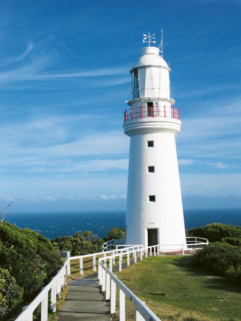 The lighthouse at Cape Otway.  PHOTO: LEE ATKINSON