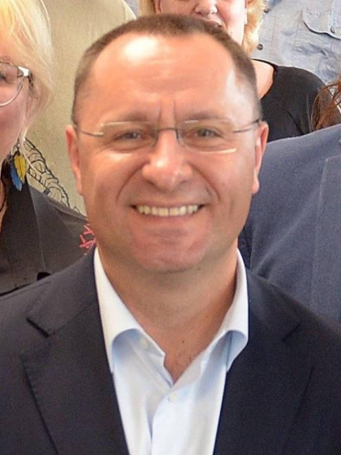 Vasyl Myroshnychenko. Photo: GREGOR RICHARDSON